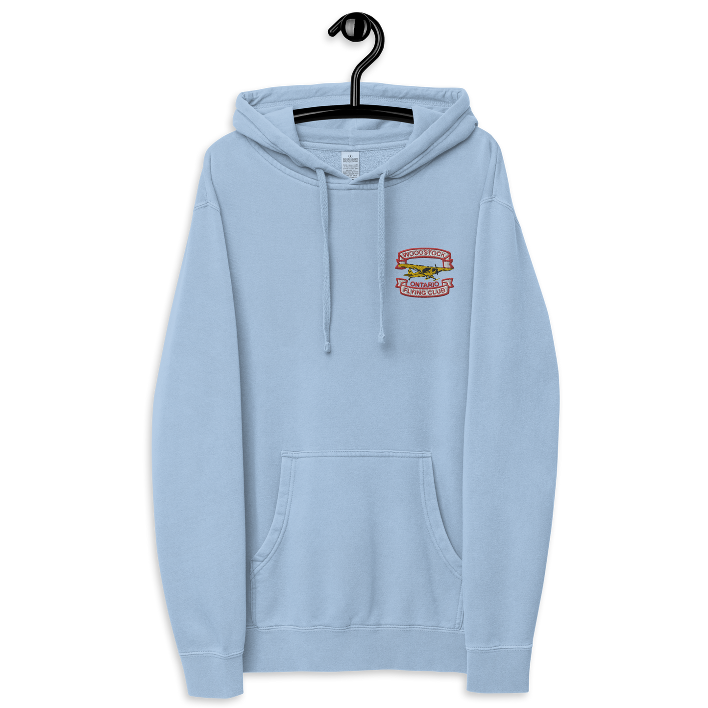 WOFC Unisex pigment-dyed hoodie