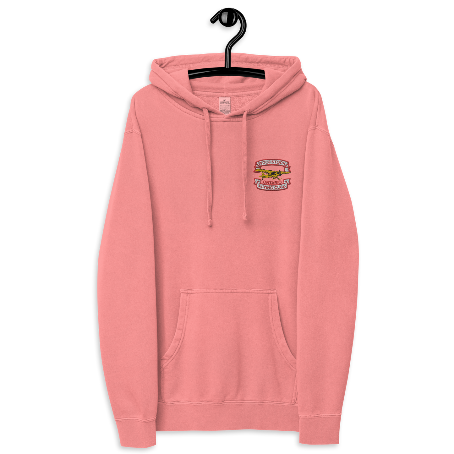 WOFC Unisex pigment-dyed hoodie